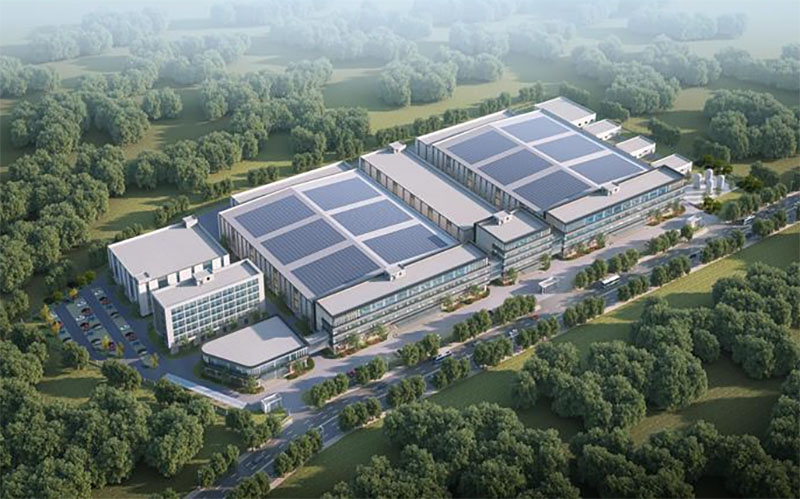 云和首條晶圓產(chǎn)線主廠房封頂，百億級“芯”引擎全面加速！