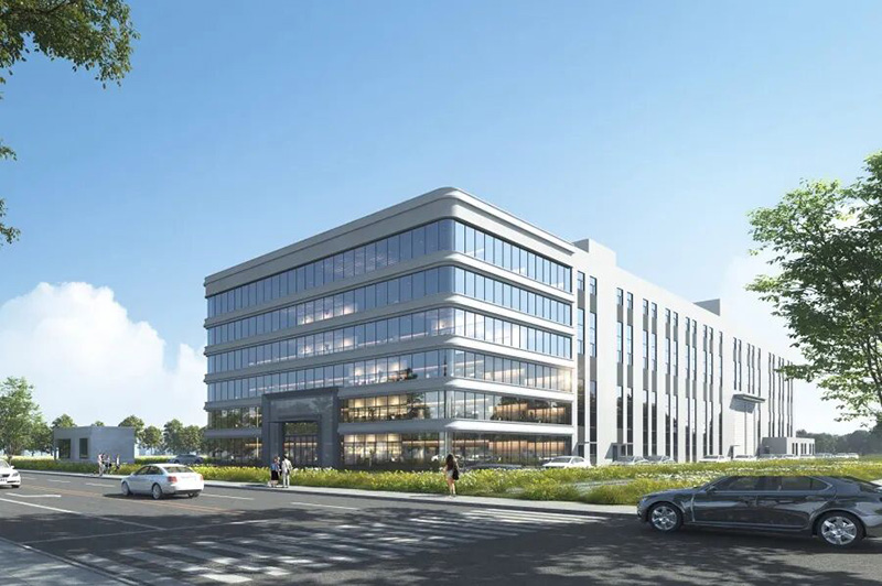 郫都半導體顯示激光設備制造基地主體結(jié)構(gòu)完工